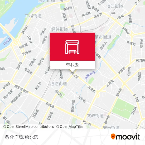 教化广场地图