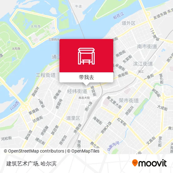 建筑艺术广场地图