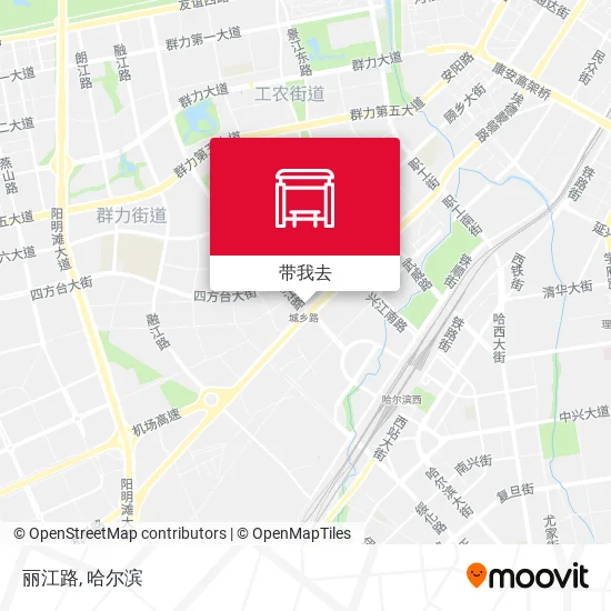 丽江路地图