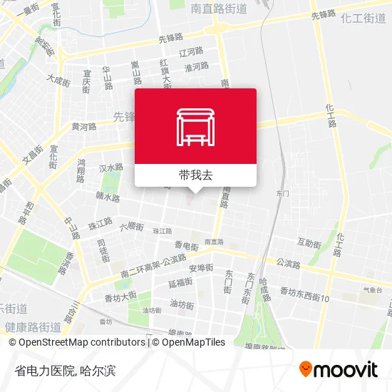 省电力医院地图