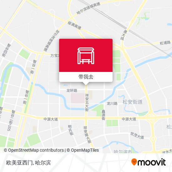 欧美亚西门地图