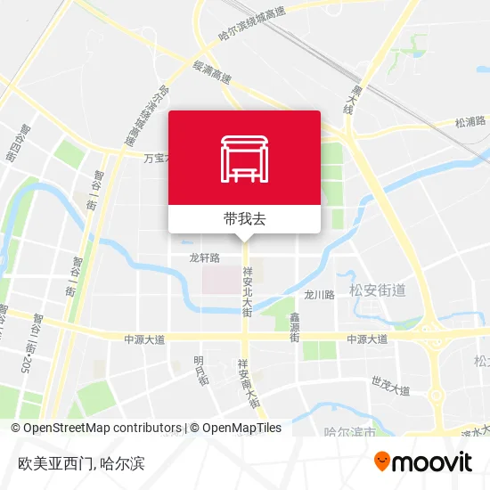 欧美亚西门地图