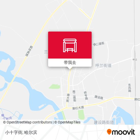 小十字街地图