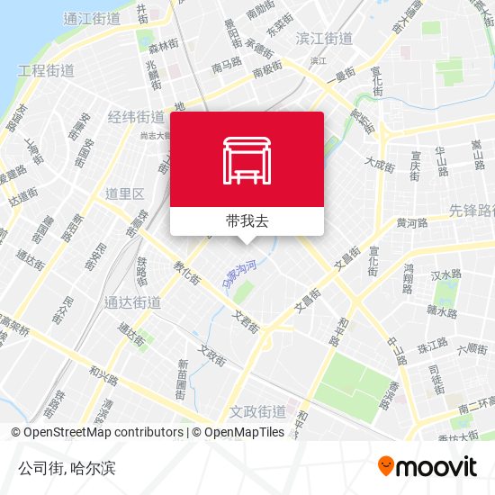 公司街地图
