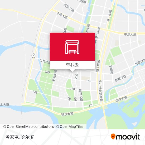孟家屯地图