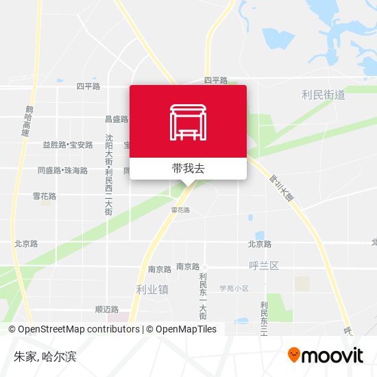 朱家地图