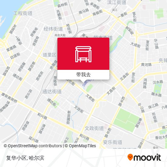 复华小区地图