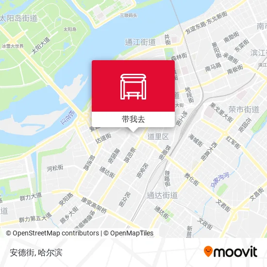 安德街地图