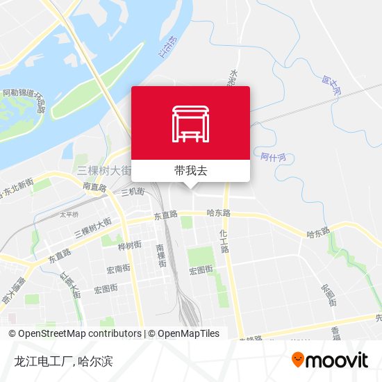 龙江电工厂地图