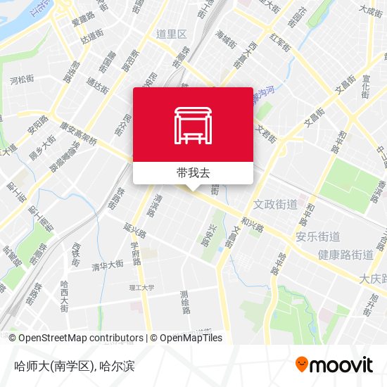 哈师大(南学区)地图