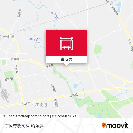 东风劳改支队地图