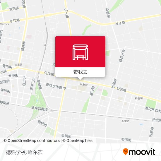 德强学校地图