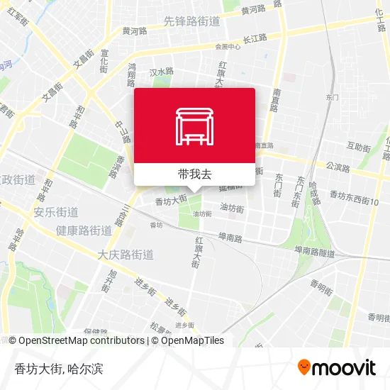 香坊大街地图