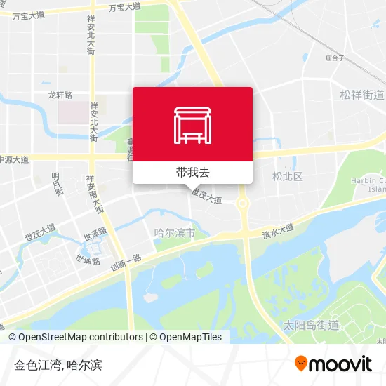 金色江湾地图