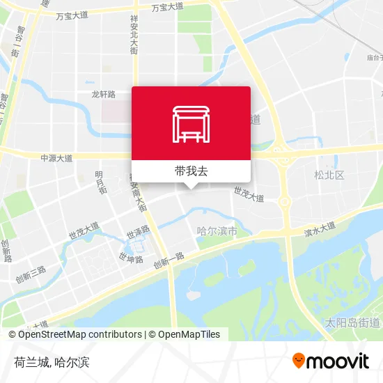 荷兰城地图