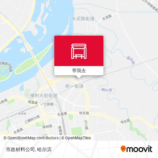 市政材料公司地图