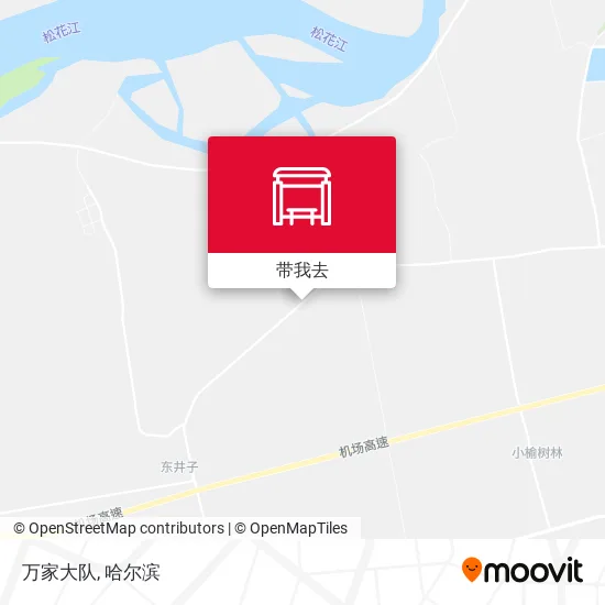 万家大队地图