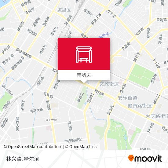 林兴路地图