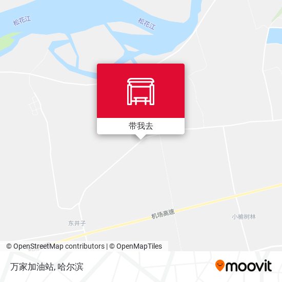 万家加油站地图