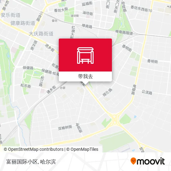 富丽国际小区地图