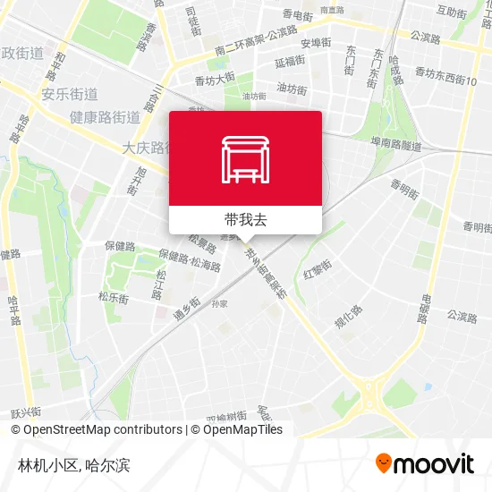 林机小区地图