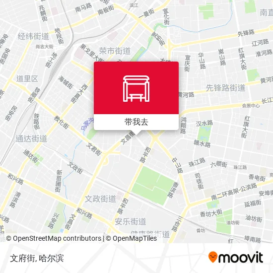 文府街地图
