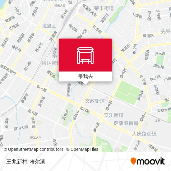 王兆新村地图