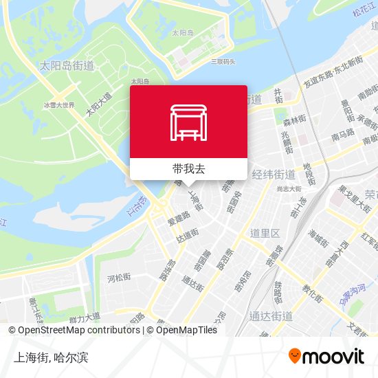 上海街地图