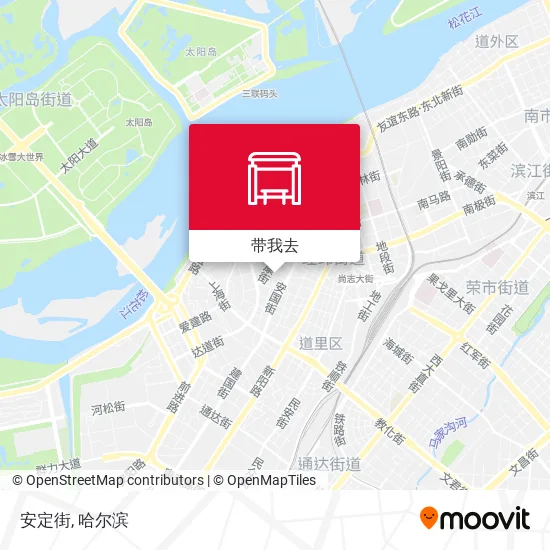 安定街地图