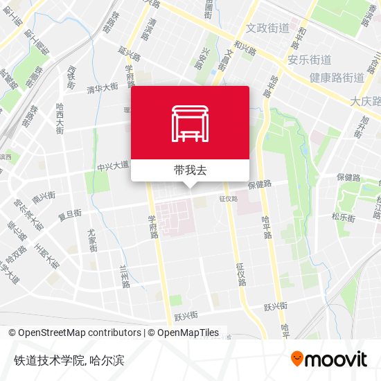 铁道技术学院地图