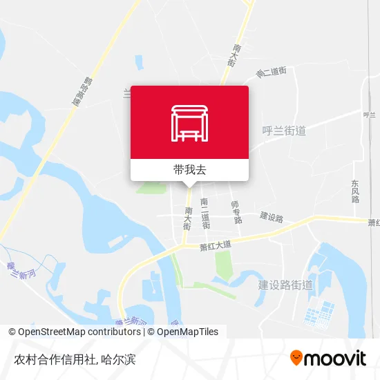 农村合作信用社地图