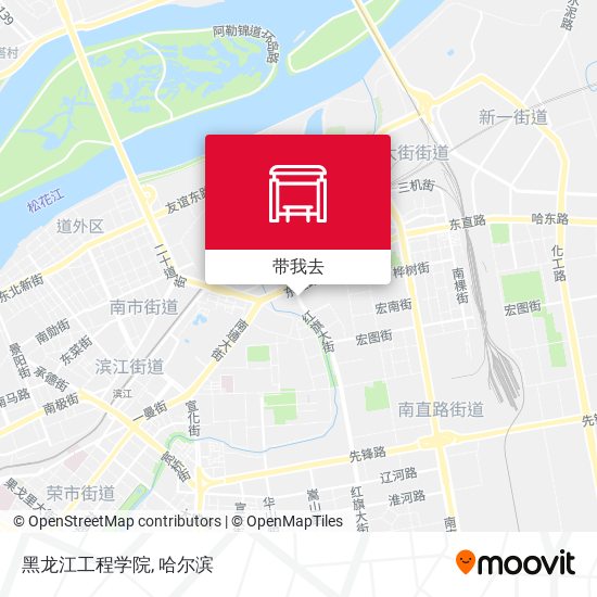 黑龙江工程学院地图