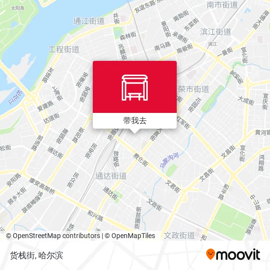 货栈街地图