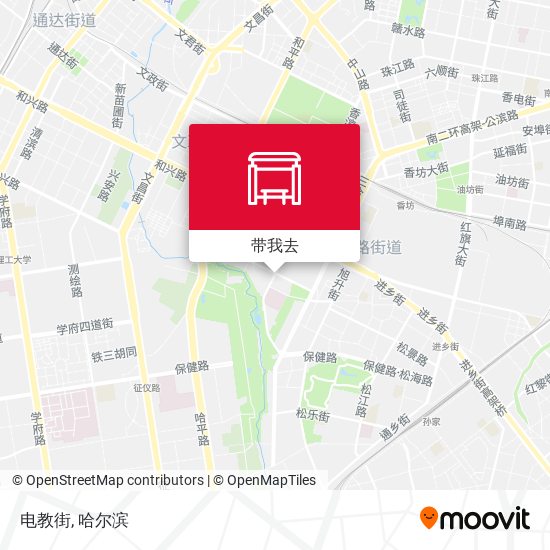 电教街地图