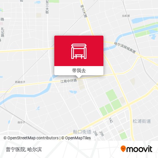 普宁医院地图