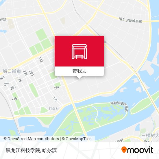 黑龙江科技学院地图