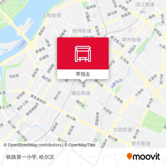 铁路第一小学地图
