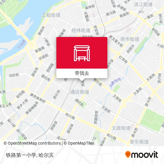 铁路第一小学地图