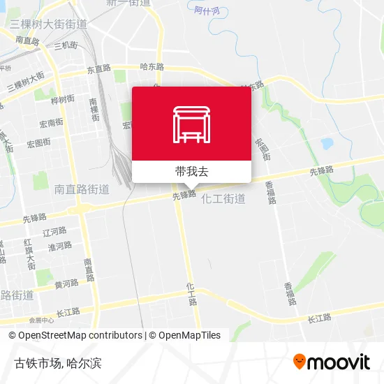 古铁市场地图