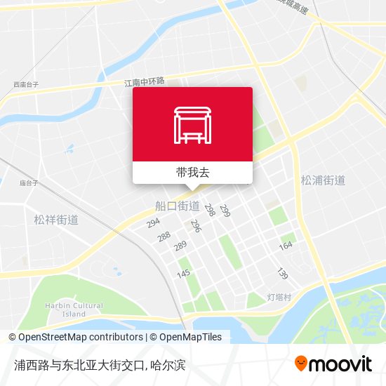 浦西路与东北亚大街交口地图