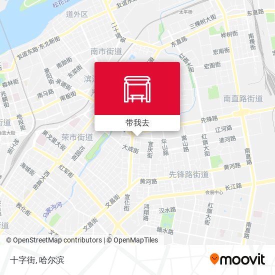 十字街地图