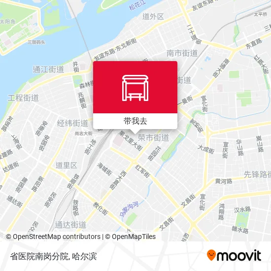 省医院南岗分院地图