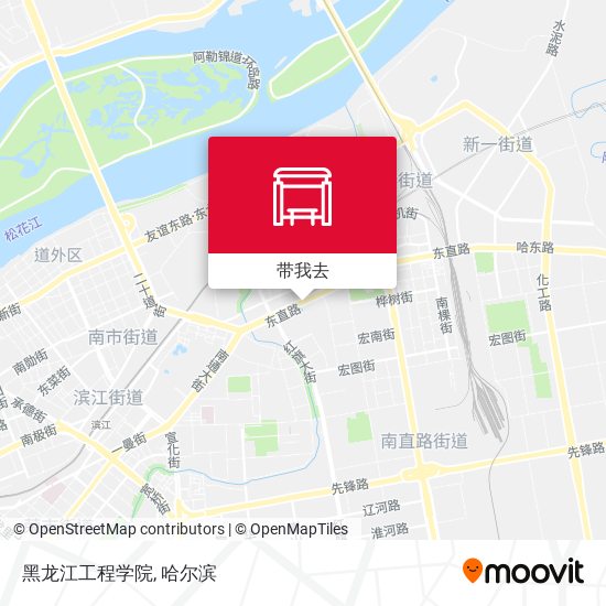 黑龙江工程学院地图