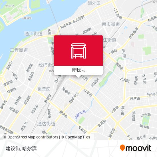 建设街地图