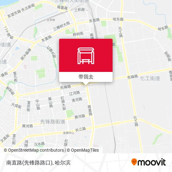 南直路(先锋路路口)地图