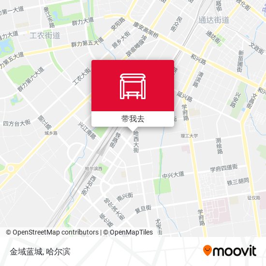 金域蓝城地图