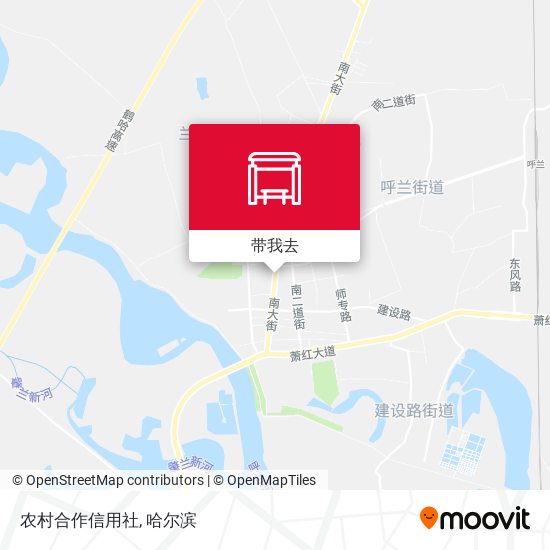 农村合作信用社地图