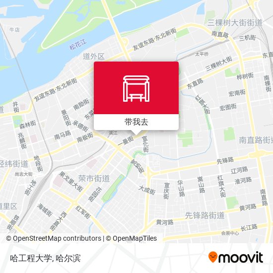 哈工程大学地图