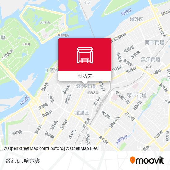 经纬街地图