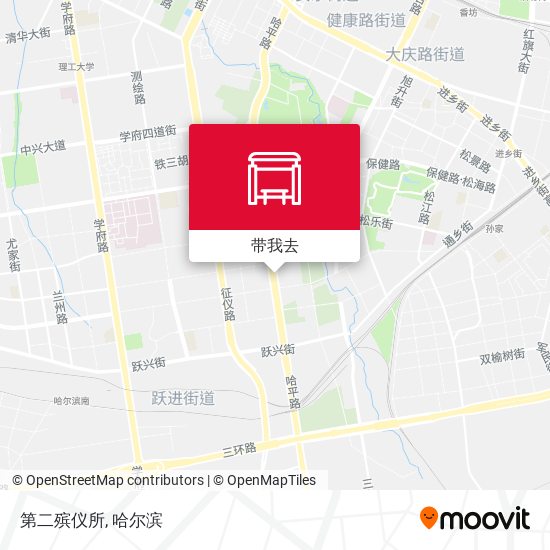 第二殡仪所地图